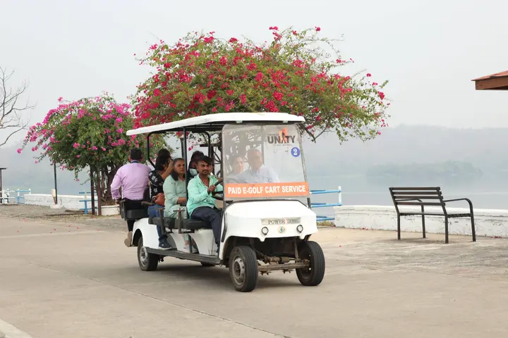 Golf Cart Service Ekta Nagar: Full-Day Private Charter (₹5,000) & Guide